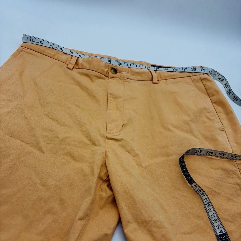 Vineyard Vines Breaker Shorts Mens Size‎ 40 Orange Chino Cotton Beach